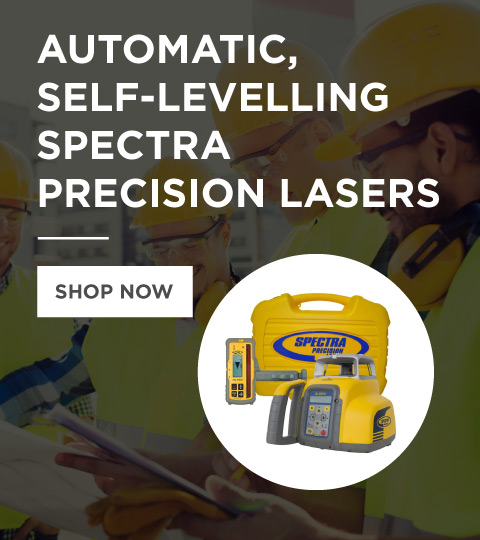 Automatic, self-levelling Spectra Precision Lasers